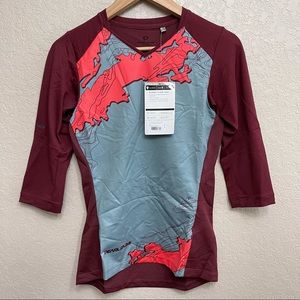 $70 NWT PEARL IZUMI Women’s xs Launch 3/4 sleeves Jersey shirt